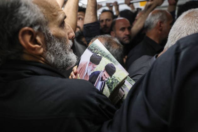 Ayatollah Ali Khamenei Mourners Massive crowds flooded the streets of Tehran stretching from Azadi Square as millions participated in the state funeral procession for the late Supreme Leader Ayatollah Ali Khamenei. Mourners accompanied the flag-draped coffins, calling for justice and revenge following the February 28 strikes  Copyright: xJackxHillx NINTCHDBPICT001093587551