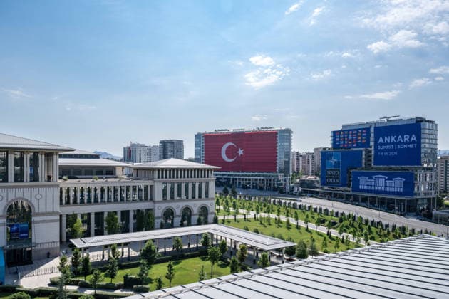 July 7, 2026, Ankara, Antwerp, Turkey: Ankara is ready for tomorrowÃ¢â‚¬â ¢s NATO summit, 8 July 2026..The summit, attended by all heads of government, will take place at the Presidential Palace in Ankara, Turkey..They are pulling out all the stops. Large parts of the city and several major transport routes have been closed to traffic. Ankara Turkey - ZUMAr234 20260707_zip_r234_001 Copyright: xBobxReijndersx