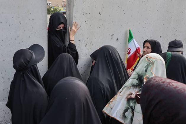 Ayatollah Ali Khamenei Mourners Massive crowds flooded the streets of Tehran stretching from Azadi Square as millions participated in the state funeral procession for the late Supreme Leader Ayatollah Ali Khamenei. Mourners accompanied the flag-draped coffins, calling for justice and revenge following the February 28 strikes  Copyright: xJackxHillx NINTCHDBPICT001093587136