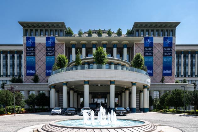 July 7, 2026, Ankara, Antwerp, Turkey: Ankara is ready for tomorrowÃ¢â‚¬â ¢s NATO summit, 8 July 2026..The summit, attended by all heads of government, will take place at the Presidential Palace in Ankara, Turkey..They are pulling out all the stops. Large parts of the city and several major transport routes have been closed to traffic. Ankara Turkey  - ZUMAr234 20260707_zip_r234_017 Copyright: xBobxReijndersx