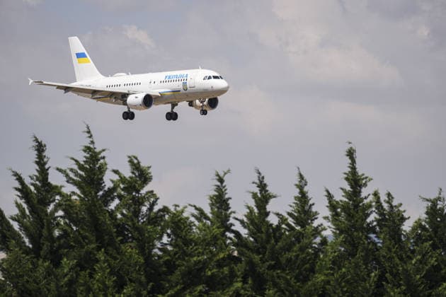 NATO Heads of State and Government Summit in Ankara ANKARA, TURKIYE - JULY 7: Ukrainian President Volodymyr Zelenskyy arrives at Esenboga Airport ahead of the 36th NATO Heads of State and Government Summit in Ankara, Turkiye, on July 7, 2026. Metin Aktas Anadolu Ankara Turkey. Editorial use only. Please get in touch for any other usage.  Copyright: x2026xAnadoluxMetinxAktasx