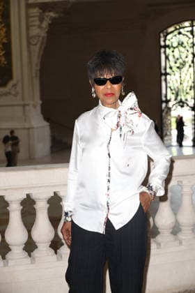 Chanel Fall Winter 2026 2027 Haute Couture photocall Euzhan Palcy Photocall Chanel Haute Couture automne-hiver 2026 2027 au Grand Palais Ã Paris, le 7 juillet 2026. Chanel Fall Winter 2026 2027 Haute Couture photocall at the Grand Palais in Paris on July 7, 2026.  Copyright: xFabricexChasseryx