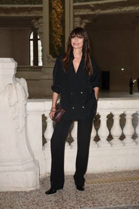Chanel Fall Winter 2026 2027 Haute Couture photocall Caroline de Maigret Photocall Chanel Haute Couture automne-hiver 2026 2027 au Grand Palais Ã Paris, le 7 juillet 2026. Chanel Fall Winter 2026 2027 Haute Couture photocall at the Grand Palais in Paris on July 7, 2026.  Copyright: xFabricexChasseryx