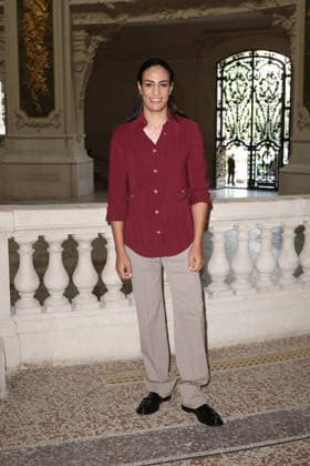 Chanel Fall Winter 2026 2027 Haute Couture photocall Imane Khelif Photocall Chanel Haute Couture automne-hiver 2026 2027 au Grand Palais Ã Paris, le 7 juillet 2026. Chanel Fall Winter 2026 2027 Haute Couture photocall at the Grand Palais in Paris on July 7, 2026.  Copyright: xFabricexChasseryx
