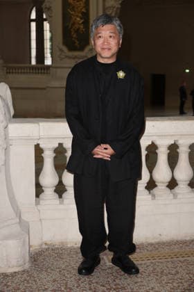 Chanel Fall Winter 2026 2027 Haute Couture photocall Hirokazu Kore-Eda Photocall Chanel Haute Couture automne-hiver 2026 2027 au Grand Palais Ã Paris, le 7 juillet 2026. Chanel Fall Winter 2026 2027 Haute Couture photocall at the Grand Palais in Paris on July 7, 2026.  Copyright: xFabricexChasseryx