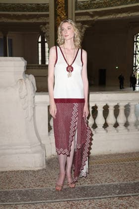 Chanel Fall Winter 2026 2027 Haute Couture photocall Elisabeth Debicki Photocall Chanel Haute Couture automne-hiver 2026 2027 au Grand Palais Ã Paris, le 7 juillet 2026. Chanel Fall Winter 2026 2027 Haute Couture photocall at the Grand Palais in Paris on July 7, 2026.  Copyright: xFabricexChasseryx