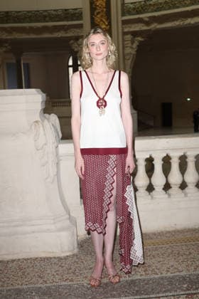 Chanel Fall Winter 2026 2027 Haute Couture photocall Elisabeth Debicki Photocall Chanel Haute Couture automne-hiver 2026 2027 au Grand Palais Ã Paris, le 7 juillet 2026. Chanel Fall Winter 2026 2027 Haute Couture photocall at the Grand Palais in Paris on July 7, 2026.  Copyright: xFabricexChasseryx