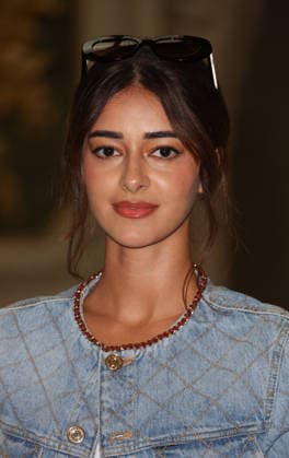 Chanel Fall Winter 2026 2027 Haute Couture photocall Ananya Panday Photocall Chanel Haute Couture automne-hiver 2026 2027 au Grand Palais Ã Paris, le 7 juillet 2026. Chanel Fall Winter 2026 2027 Haute Couture photocall at the Grand Palais in Paris on July 7, 2026.  Copyright: xFabricexChasseryx