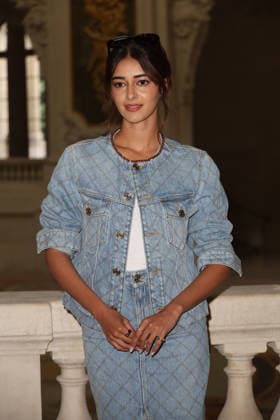 Chanel Fall Winter 2026 2027 Haute Couture photocall Ananya Panday Photocall Chanel Haute Couture automne-hiver 2026 2027 au Grand Palais Ã Paris, le 7 juillet 2026. Chanel Fall Winter 2026 2027 Haute Couture photocall at the Grand Palais in Paris on July 7, 2026.  Copyright: xFabricexChasseryx