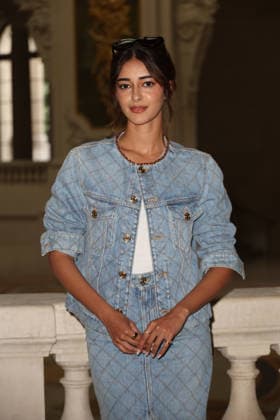 Chanel Fall Winter 2026 2027 Haute Couture photocall Ananya Panday Photocall Chanel Haute Couture automne-hiver 2026 2027 au Grand Palais Ã Paris, le 7 juillet 2026. Chanel Fall Winter 2026 2027 Haute Couture photocall at the Grand Palais in Paris on July 7, 2026.  Copyright: xFabricexChasseryx