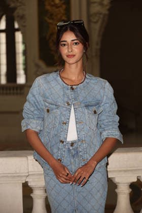 Chanel Fall Winter 2026 2027 Haute Couture photocall Ananya Panday Photocall Chanel Haute Couture automne-hiver 2026 2027 au Grand Palais Ã Paris, le 7 juillet 2026. Chanel Fall Winter 2026 2027 Haute Couture photocall at the Grand Palais in Paris on July 7, 2026.  Copyright: xFabricexChasseryx