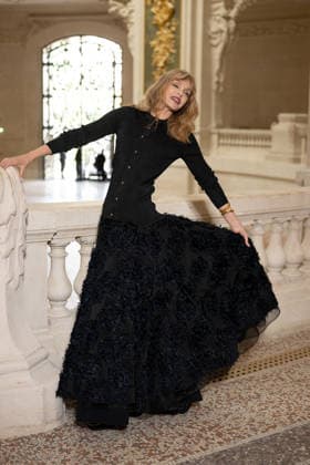 PFW - Chanel Photocall Arielle Dombasle attending the Chanel Haute Couture Fall Winter 2026 2027 show as part of Paris Fashion Week in Paris, France on July 07, 2026. Photo by Laurent Zabulon ABACAPRESS.COM Paris  Copyright: xZabulonxLaurent ABACAx