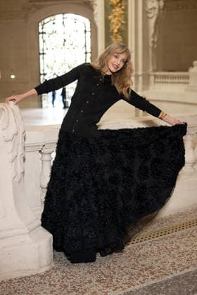 PFW - Chanel Photocall Arielle Dombasle attending the Chanel Haute Couture Fall Winter 2026 2027 show as part of Paris Fashion Week in Paris, France on July 07, 2026. Photo by Laurent Zabulon ABACAPRESS.COM Paris  Copyright: xZabulonxLaurent ABACAx