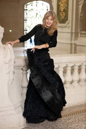 PFW - Chanel Photocall Arielle Dombasle attending the Chanel Haute Couture Fall Winter 2026 2027 show as part of Paris Fashion Week in Paris, France on July 07, 2026. Photo by Laurent Zabulon ABACAPRESS.COM Paris  Copyright: xZabulonxLaurent ABACAx