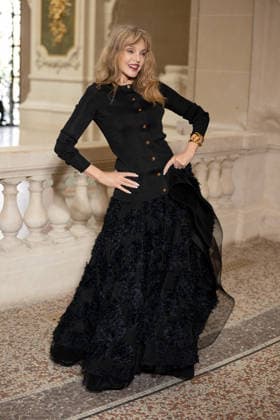 PFW - Chanel Photocall Arielle Dombasle attending the Chanel Haute Couture Fall Winter 2026 2027 show as part of Paris Fashion Week in Paris, France on July 07, 2026. Photo by Laurent Zabulon ABACAPRESS.COM Paris  Copyright: xZabulonxLaurent ABACAx