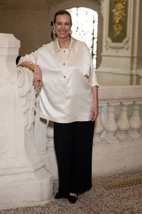 PFW - Chanel Photocall Carole Bouquet attending the Chanel Haute Couture Fall Winter 2026 2027 show as part of Paris Fashion Week in Paris, France on July 07, 2026. Photo by Laurent Zabulon ABACAPRESS.COM Paris  Copyright: xZabulonxLaurent ABACAx