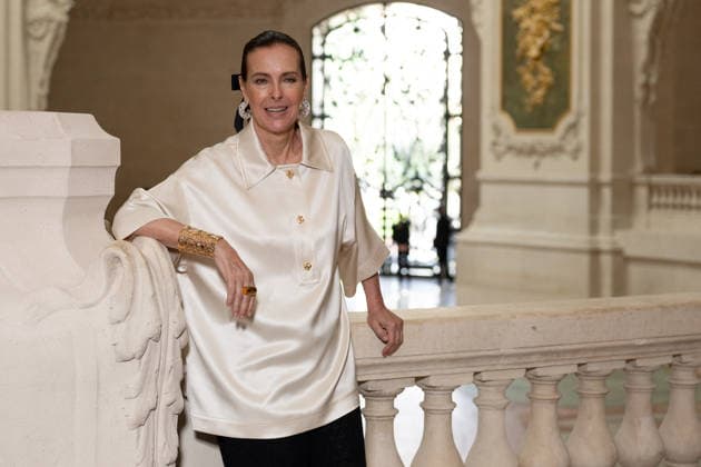 PFW - Chanel Photocall Carole Bouquet attending the Chanel Haute Couture Fall Winter 2026 2027 show as part of Paris Fashion Week in Paris, France on July 07, 2026. Photo by Laurent Zabulon ABACAPRESS.COM Paris  Copyright: xZabulonxLaurent ABACAx