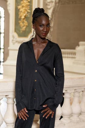 PFW - Chanel Photocall Eye Haidara attending the Chanel Haute Couture Fall Winter 2026 2027 show as part of Paris Fashion Week in Paris, France on July 07, 2026. Photo by Laurent Zabulon ABACAPRESS.COM Paris  Copyright: xZabulonxLaurent ABACAx