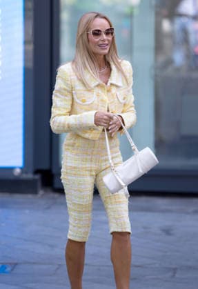 Amanda Holden spotted after her Heart Radio show outside Global Radio studios Featuring: Amanda Holden Where: London, United States When: 07 Jul 2026 Credit: Richard Lincoln Cover Images EDITORIAL USE ONLY. NOT FOR USE BY NEWSPAPERS BASED IN THE UK. Copyright: xx coverimg55834255