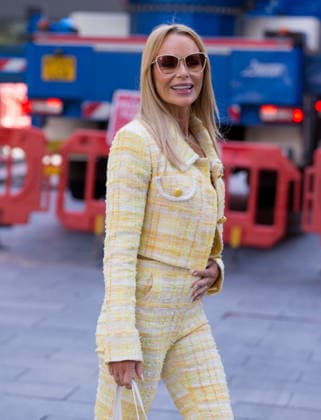 Amanda Holden spotted after her Heart Radio show outside Global Radio studios Featuring: Amanda Holden Where: London, United States When: 07 Jul 2026 Credit: Richard Lincoln Cover Images EDITORIAL USE ONLY. NOT FOR USE BY NEWSPAPERS BASED IN THE UK. Copyright: xx coverimg55834261