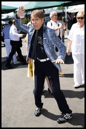 . 07 07 2026. London, United Kingdom. Sir Cliff Richard arriving on day nine of the Wimbledon Tennis Championships in London.  xStephenxLockx xi-Imagesx IIM-26890-0017