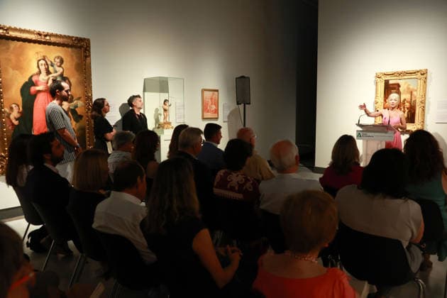 Del Pozo Opens the Exhibition The Beauty of Knowledge at the Museum of Fine Arts in Seville Acting Regional Minister of Culture and Sports Patricia del Pozo speaks during the opening of the exhibition The Beauty of Knowledge July 7, 2026, in Seville, Andalusia, Spain. The acting Regional Minister of Culture and Sports, Patricia del Pozo, has opened the exhibition The Beauty of Knowledge at the Seville Museum of Fine Arts, which brings together twelve works donated by art historian Enrique Carlos Martín Rodríguez, including Flemish paintings from the 16th and 17th centuries, and religious sculptures from Seville and Granada. The exhibition will be open to the public from July 7, 2026, to October 11, 2027. JULY 7, 2026 Rocí Seville, An  Copyright: xRocioxRuzx 7651514