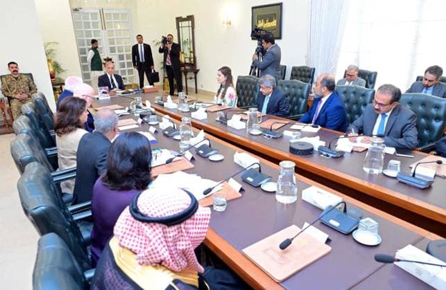 July 7, 2026, Pakistan: Prime Minister Muhammad Shehbaz Sharif Meets Polio Oversight Board Delegation in Islamabad Pakistan  - ZUMAas3_ 20260707_zaf_as3_021 Copyright: xPPIx
