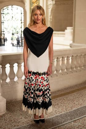 PFW - Chanel Photocall Sarah Pidgeon attending the Chanel Haute Couture Fall Winter 2026 2027 show as part of Paris Fashion Week in Paris, France on July 07, 2026. Photo by Laurent Zabulon ABACAPRESS.COM Paris  Copyright: xZabulonxLaurent ABACAx