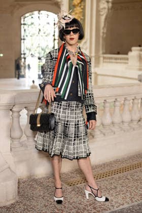 PFW - Chanel Photocall Cole Escola attending the Chanel Haute Couture Fall Winter 2026 2027 show as part of Paris Fashion Week in Paris, France on July 07, 2026. Photo by Laurent Zabulon ABACAPRESS.COM Paris  Copyright: xZabulonxLaurent ABACAx
