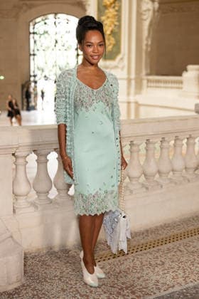 PFW - Chanel Photocall Quen Blackwell attending the Chanel Haute Couture Fall Winter 2026 2027 show as part of Paris Fashion Week in Paris, France on July 07, 2026. Photo by Laurent Zabulon ABACAPRESS.COM Paris  Copyright: xZabulonxLaurent ABACAx