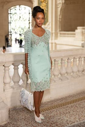 PFW - Chanel Photocall Quen Blackwell attending the Chanel Haute Couture Fall Winter 2026 2027 show as part of Paris Fashion Week in Paris, France on July 07, 2026. Photo by Laurent Zabulon ABACAPRESS.COM Paris  Copyright: xZabulonxLaurent ABACAx
