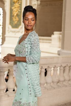PFW - Chanel Photocall Quen Blackwell attending the Chanel Haute Couture Fall Winter 2026 2027 show as part of Paris Fashion Week in Paris, France on July 07, 2026. Photo by Laurent Zabulon ABACAPRESS.COM Paris  Copyright: xZabulonxLaurent ABACAx