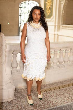 PFW - Chanel Photocall Paloma Elsesser attending the Chanel Haute Couture Fall Winter 2026 2027 show as part of Paris Fashion Week in Paris, France on July 07, 2026. Photo by Laurent Zabulon ABACAPRESS.COM Paris  Copyright: xZabulonxLaurent ABACAx
