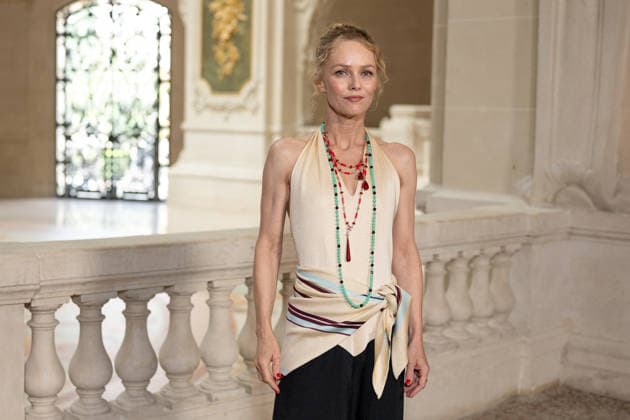 PFW - Chanel Photocall Vanessa Paradis attending the Chanel Haute Couture Fall Winter 2026 2027 show as part of Paris Fashion Week in Paris, France on July 07, 2026. Photo by Laurent Zabulon ABACAPRESS.COM Paris  Copyright: xZabulonxLaurent ABACAx