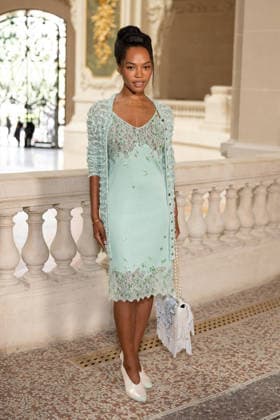 PFW - Chanel Photocall Quen Blackwell attending the Chanel Haute Couture Fall Winter 2026 2027 show as part of Paris Fashion Week in Paris, France on July 07, 2026. Photo by Laurent Zabulon ABACAPRESS.COM Paris  Copyright: xZabulonxLaurent ABACAx
