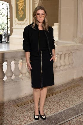 PFW - Chanel Photocall Honor Swinton Byrne attending the Chanel Haute Couture Fall Winter 2026 2027 show as part of Paris Fashion Week in Paris, France on July 07, 2026. Photo by Laurent Zabulon ABACAPRESS.COM Paris  Copyright: xZabulonxLaurent ABACAx