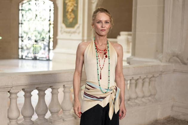 PFW - Chanel Photocall Vanessa Paradis attending the Chanel Haute Couture Fall Winter 2026 2027 show as part of Paris Fashion Week in Paris, France on July 07, 2026. Photo by Laurent Zabulon ABACAPRESS.COM Paris  Copyright: xZabulonxLaurent ABACAx