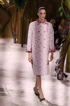 PFW Haute Couture Chanel Runway JD A model walks the runway at the Chanel show during Haute Couture Fashion Week in Paris, France, on 7 July 2026. Photo by Jerome Dominé ABACAPRESS.COM Paris France  Copyright: xDominexJerome ABACAx