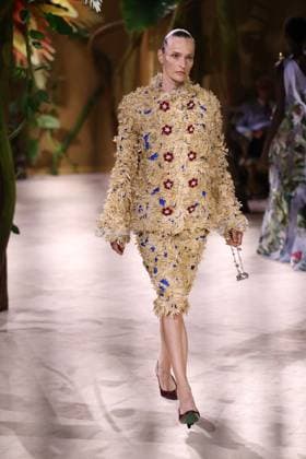 PFW Haute Couture Chanel Runway JD A model walks the runway at the Chanel show during Haute Couture Fashion Week in Paris, France, on 7 July 2026. Photo by Jerome Dominé ABACAPRESS.COM Paris France  Copyright: xDominexJerome ABACAx