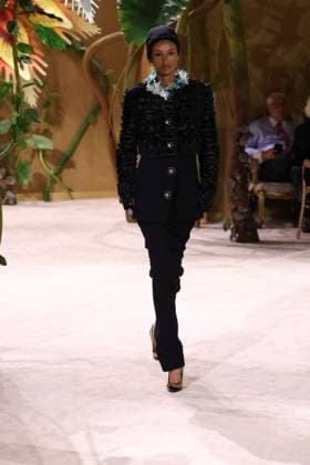 PFW Haute Couture Chanel Runway JD A model walks the runway at the Chanel show during Haute Couture Fashion Week in Paris, France, on 7 July 2026. Photo by Jerome Dominé ABACAPRESS.COM Paris France  Copyright: xDominexJerome ABACAx