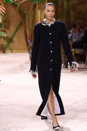 PFW Haute Couture Chanel Runway JD Noémie Lenoir walks the runway at the Chanel show during Haute Couture Fashion Week in Paris, France, on 7 July 2026. Photo by Jerome Dominé ABACAPRESS.COM Paris France  Copyright: xDominexJerome ABACAx