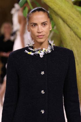 PFW Haute Couture Chanel Runway JD Noémie Lenoir walks the runway at the Chanel show during Haute Couture Fashion Week in Paris, France, on 7 July 2026. Photo by Jerome Dominé ABACAPRESS.COM Paris France  Copyright: xDominexJerome ABACAx