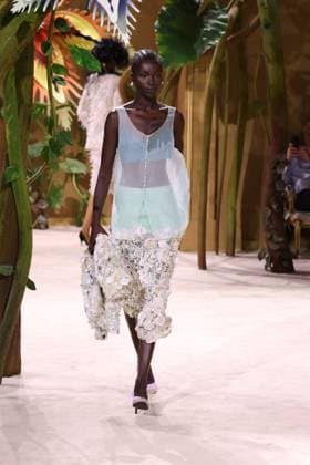 PFW Haute Couture Chanel Runway JD A model walks the runway at the Chanel show during Haute Couture Fashion Week in Paris, France, on 7 July 2026. Photo by Jerome Dominé ABACAPRESS.COM Paris France  Copyright: xDominexJerome ABACAx