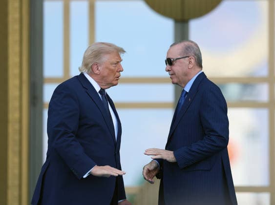 Turkish President Erdogan welcomes US President Trump with official ceremony in Ankara ANKARA, TURKIYE - JULY 7: (----EDITORIAL USE ONLY MANDATORY CREDIT - TURKISH PRESIDENCY MURAT KULA HANDOUT - NO MARKETING NO ADVERTISING CAMPAIGNS - DISTRIBUTED AS A SERVICE TO CLIENTS----) Turkish President Recep Tayyip Erdogan welcomes US President Donald Trump, who is paying an official visit to Turkiye ahead of the 36th NATO Heads of State and Government Summit in Ankara, with an official ceremony at the Presidential Complex in Ankara, Turkiye on July 7, 2026. TUR Presidency Murat Kula Anadolu Ankara Turkey. Editorial use only. Please get in touch for any other usage.  Copyright: x2026xAnadoluxTURxPresidencyx xMuratxKulax
