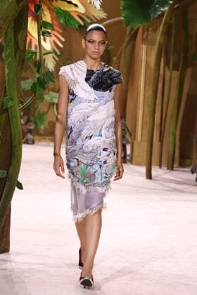 PFW Haute Couture Chanel Runway JD A model walks the runway at the Chanel show during Haute Couture Fashion Week in Paris, France, on 7 July 2026. Photo by Jerome Dominé ABACAPRESS.COM Paris France  Copyright: xDominexJerome ABACAx