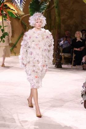 PFW Haute Couture Chanel Runway JD A model walks the runway at the Chanel show during Haute Couture Fashion Week in Paris, France, on 7 July 2026. Photo by Jerome Dominé ABACAPRESS.COM Paris France  Copyright: xDominexJerome ABACAx