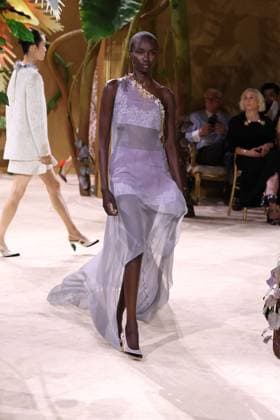 PFW Haute Couture Chanel Runway JD A model walks the runway at the Chanel show during Haute Couture Fashion Week in Paris, France, on 7 July 2026. Photo by Jerome Dominé ABACAPRESS.COM Paris France  Copyright: xDominexJerome ABACAx