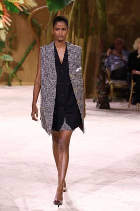 PFW Haute Couture Chanel Runway JD A model walks the runway at the Chanel show during Haute Couture Fashion Week in Paris, France, on 7 July 2026. Photo by Jerome Dominé ABACAPRESS.COM Paris France  Copyright: xDominexJerome ABACAx
