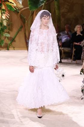 PFW Haute Couture Chanel Runway JD A model walks the runway at the Chanel show during Haute Couture Fashion Week in Paris, France, on 7 July 2026. Photo by Jerome Dominé ABACAPRESS.COM Paris France  Copyright: xDominexJerome ABACAx