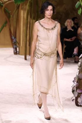 PFW Haute Couture Chanel Runway JD A model walks the runway at the Chanel show during Haute Couture Fashion Week in Paris, France, on 7 July 2026. Photo by Jerome Dominé ABACAPRESS.COM Paris France  Copyright: xDominexJerome ABACAx